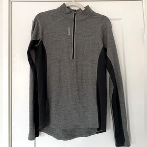 Reebok Women’s long sleeve fitted athletic half zip.